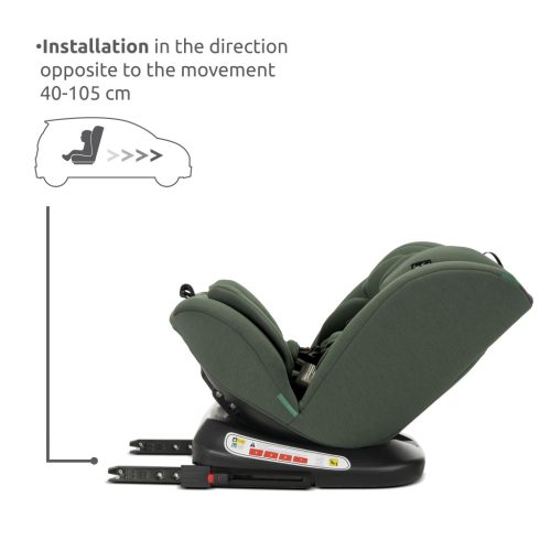 Lorelli Capella autósülés ISOFIX 40-150cm - Grey