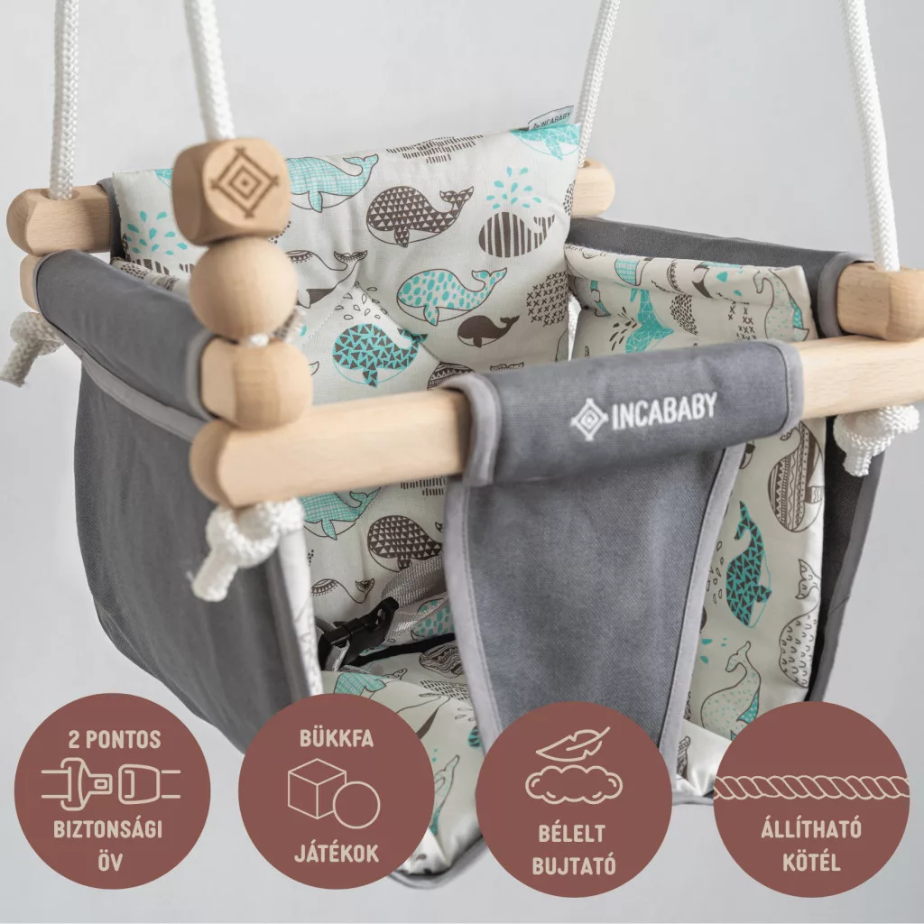 Incababy Junior Hinta Premium - Whale - Hellobaba.hu - Babat