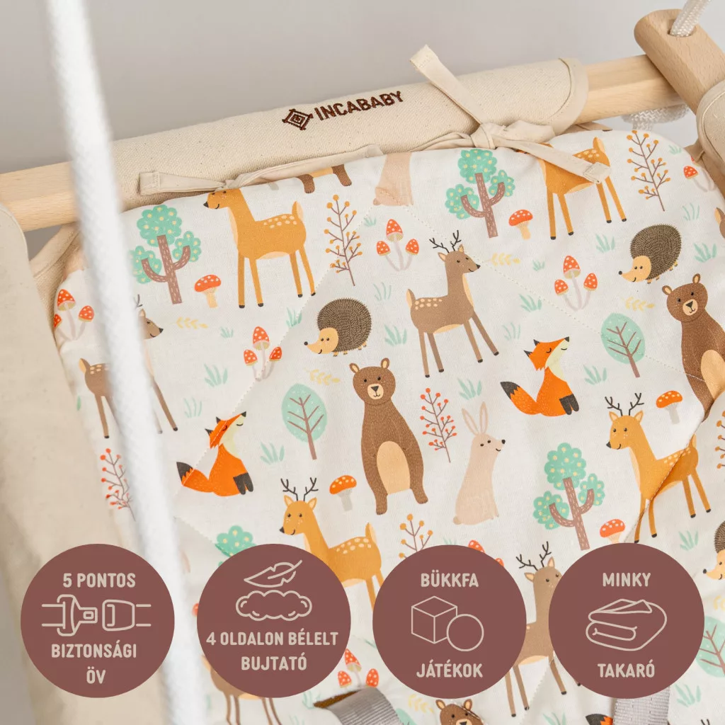 Incababy Babahinta Premium - Forest Friends - Hellobaba.hu