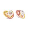 Baby Care cumi kupakkal 2db 6M+ - YELLOW/PINK