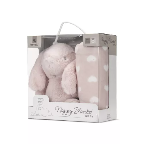 Lorelli Nappy takaró 75x90 cm - Bunny