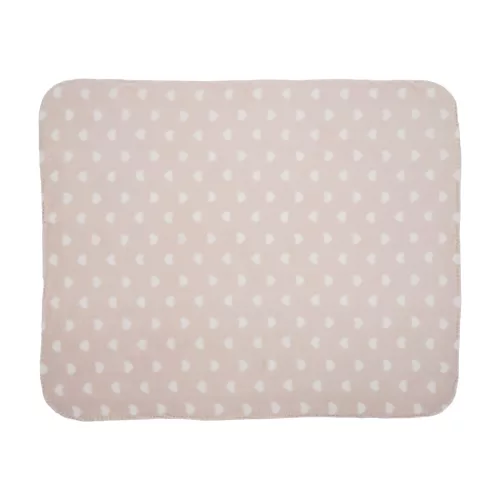Lorelli Poffy Duo takaró 75x90 cm párnával 45x30 cm - Peach Bunny