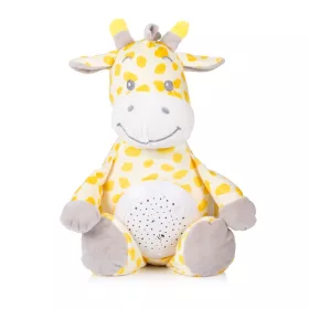 Chipolino projektoros zenélő plüss játék - Giraffe
