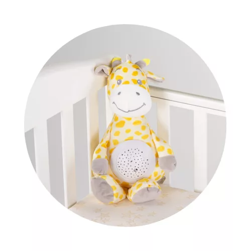 Chipolino projektoros zenélő plüss játék - Giraffe