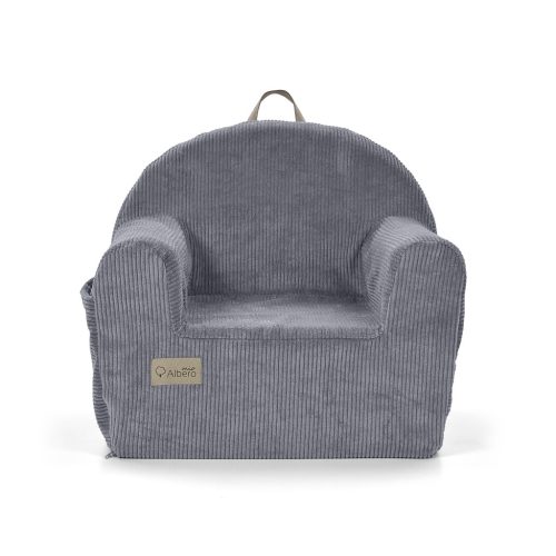 Albero Mio kordbársony babafotel - Grey