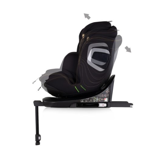 Chipolino Clima Air I-Size autósülés 40-150cm - blackberry