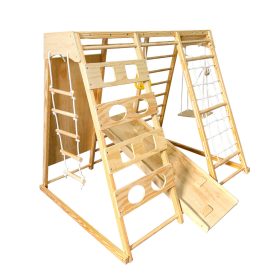 Chipolino Fa mászóka és hinta - natúr