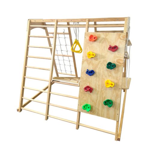 Chipolino Fa mászóka és hinta - natúr