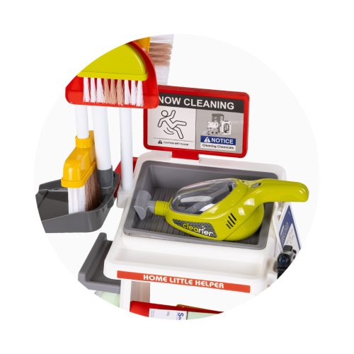 Chipolino takarító kocsi játék