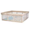 Chipolino Easy babakarám összecsukható 180x180 cm - beige