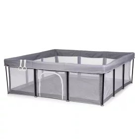 Chipolino Easy babakarám összecsukható 180x180 cm - grey