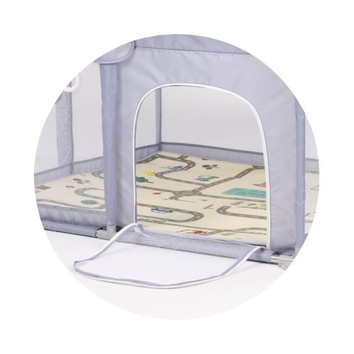 Chipolino Sienna babakarám 150x150 cm - grey