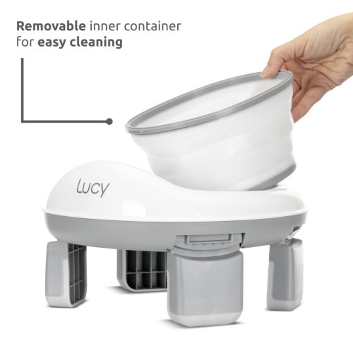 Lorelli Lucy 2 az 1-ben hordozható bili és wc-szűkítő - Grey