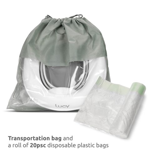 Lorelli Lucy 2 az 1-ben hordozható bili és wc-szűkítő - Grey