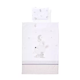 Lorelli 4 részes ágynemű garnitúra - Little Rabbits Grey