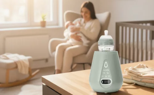 Nuvita digitális cumisüveg-melegítő - 1170 - Sage green