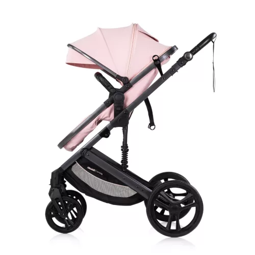 Chipolino Amore babakocsi mózessé alakítható sportrésszel - Powder pink