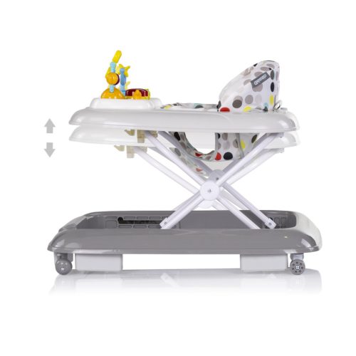 Chipolino Baby Steps zenélő bébikomp - Grey