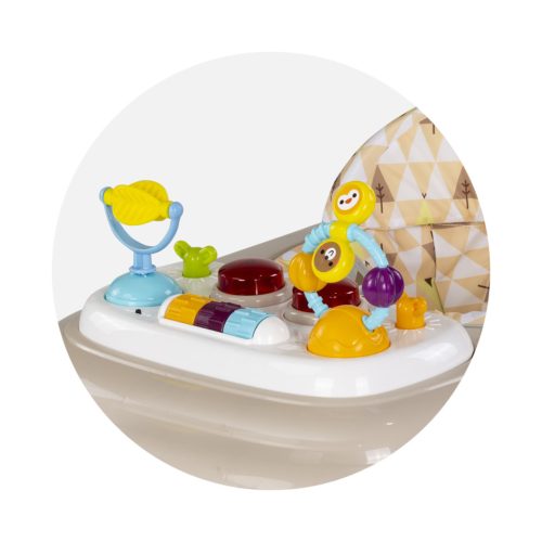 Chipolino Baby Steps zenélő bébikomp - Beige