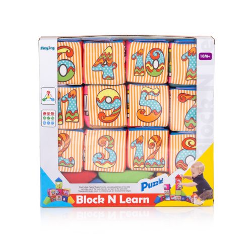 Chipolino Puha játékkockák - 12 db