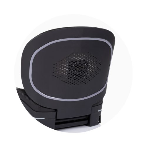 Chipolino Genesis Smart I-Size Isofix gyerekülés 125-150 cm hőszabályozással - Noir