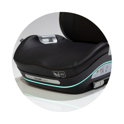 Chipolino Genesis Smart I-Size Isofix gyerekülés 125-150 cm hőszabályozással - Noir
