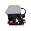 Chipolino Amore autóshordozó adapterrel 40-87cm - Platinum