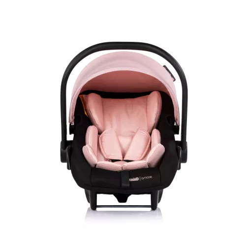 Chipolino Amore autóshordozó adapterrel 40-87cm - Pink powder