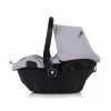 Chipolino Pearl autóshordozó adapterrel 40-87 cm - Platinum