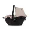 Chipolino Pearl autóshordozó adapterrel 40-87 cm - Latte