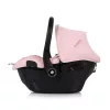 Chipolino Pearl autóshordozó adapterrel 40-87 cm - Pink