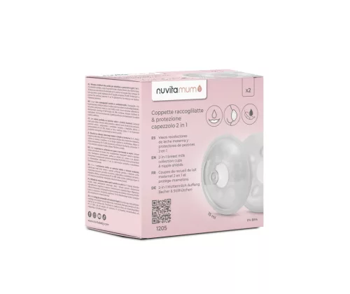 Nuvita Anyatej gyűjtő csészék 2 db - 1205
