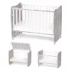 Lorelli Stars ringatható kiságy 60x120 - White / Artwood