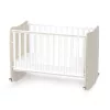 Lorelli Stars ringatható kiságy 60x120 - White / Light oak