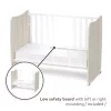 Lorelli Stars ringatható kiságy 60x120 - White / Light oak
