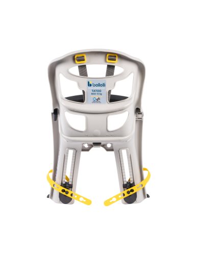 Bellelli Tatoo Plus Handlefix bicikliülés 15kg-ig - Silk Grey