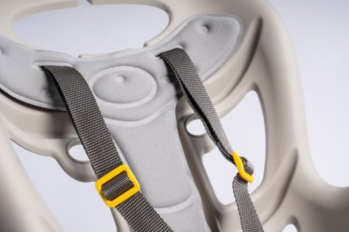 Bellelli Pepe Clamp bicikliülés 22kg-ig - Silk Grey