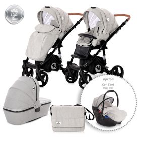 Lorelli Rimini multifunkciós babakocsi - Steel Grey