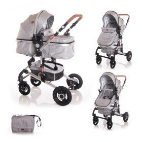 Lorelli Alba multifunkciós babakocsi - Light Grey