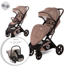 Lorelli Storm sport babakocsi 22kg-ig - Pearl Beige