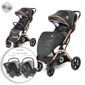 Lorelli Storm sport babakocsi 22kg-ig - Luxe Black