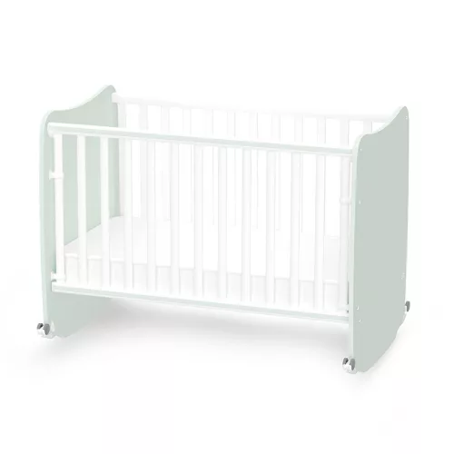 Lorelli Stars ringatható kiságy 60x120 - White / Milky Green