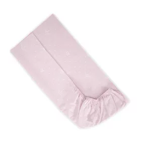 Lorelli gumis lepedő 70x140 + 15cm - Little Bear Pink
