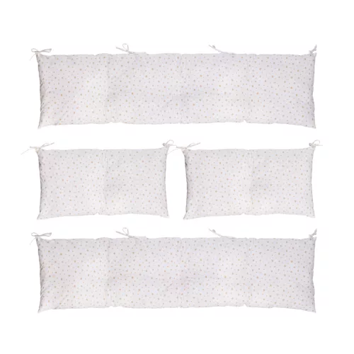 Chipolino 9 részes ágynemű garnitúra paplanhuzattal 60/120 - Beige stars