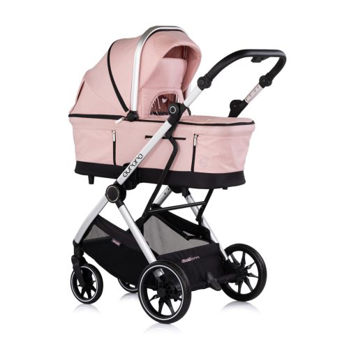Chipolino Aurora 3az1-ben multifunkciós babakocsi - Powder pink