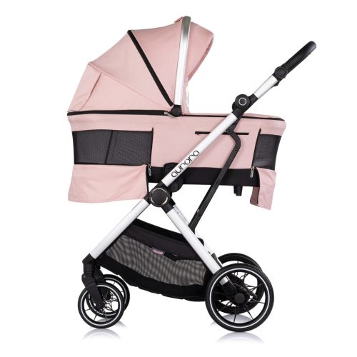 Chipolino Aurora 3az1-ben multifunkciós babakocsi - Powder pink