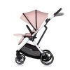 Chipolino Aurora 3az1-ben multifunkciós babakocsi - Powder pink