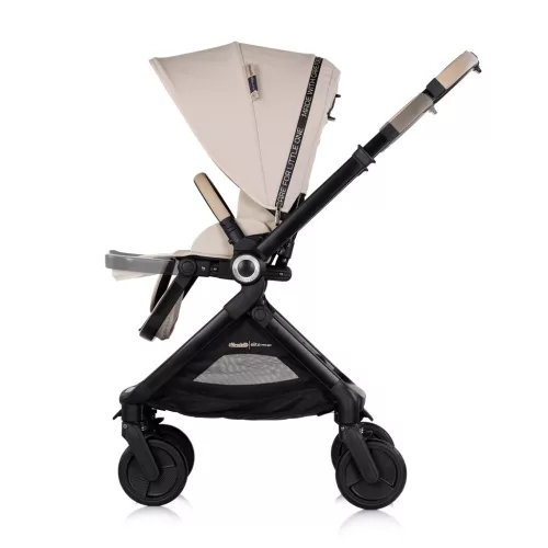 Chipolino Elite Next Gen újszülött babakocsi 22 kg-ig - Latte