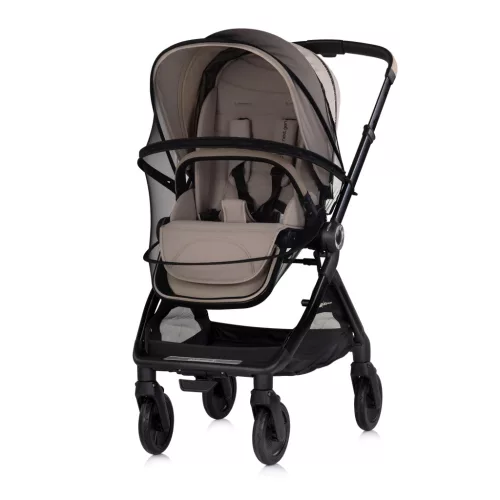 Chipolino Elite Next Gen újszülött babakocsi 22 kg-ig - Latte
