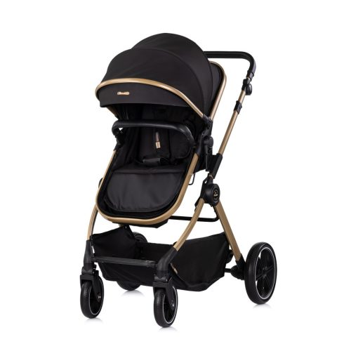 Chipolino Pearl babakocsi 2:1-ben mózessé alakítható sportrésszel - Noir